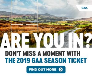 2019 GAA Season Ticket MPU