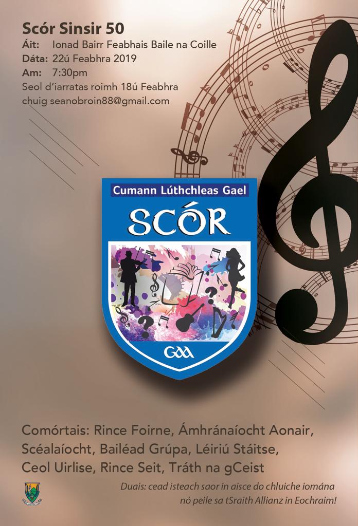 Scór Sinsir Finals – Scór turns 50