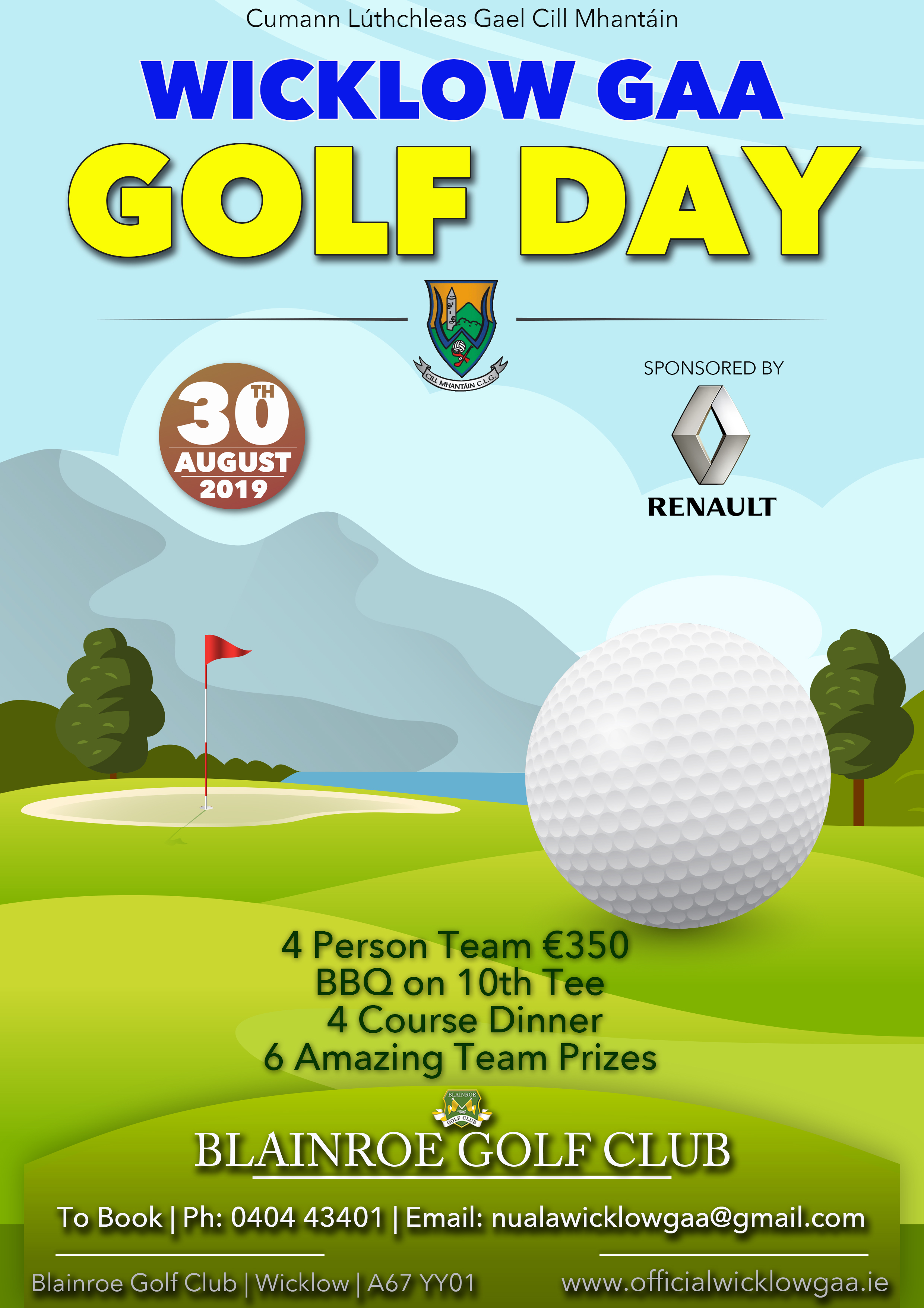 Wicklow GAA Golf Day