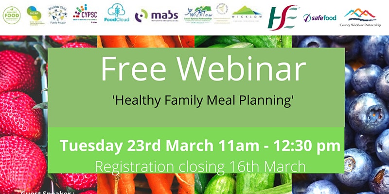 Healthy Family Meal Planning Free Webinar