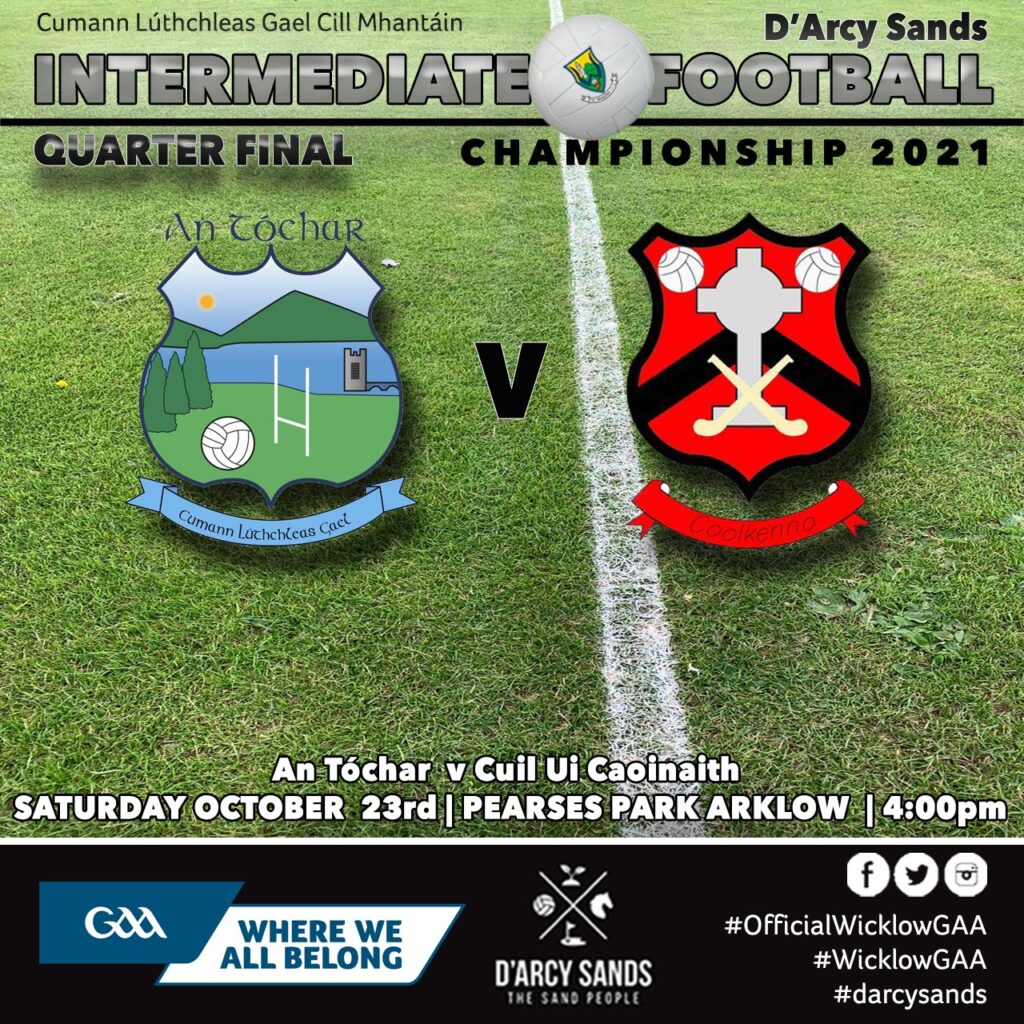 D’Arcy Sands IFC 1/4 Final An Tóchar v Coolkenno