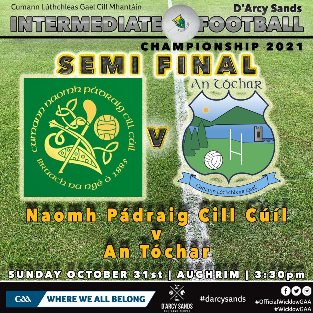 Saturday’s Intermediate Football Semi-Final