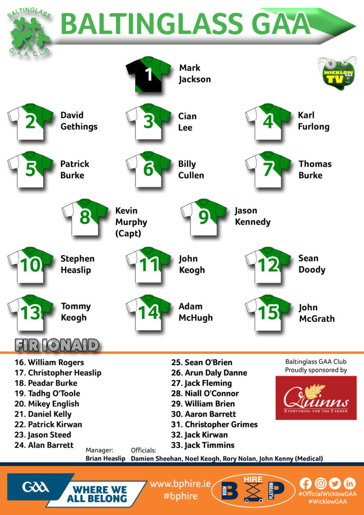 Boom & Platform Hire Senior Football Final Teams
