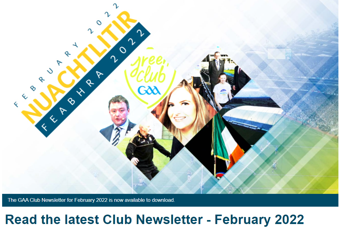 GAA Club Newsletter
