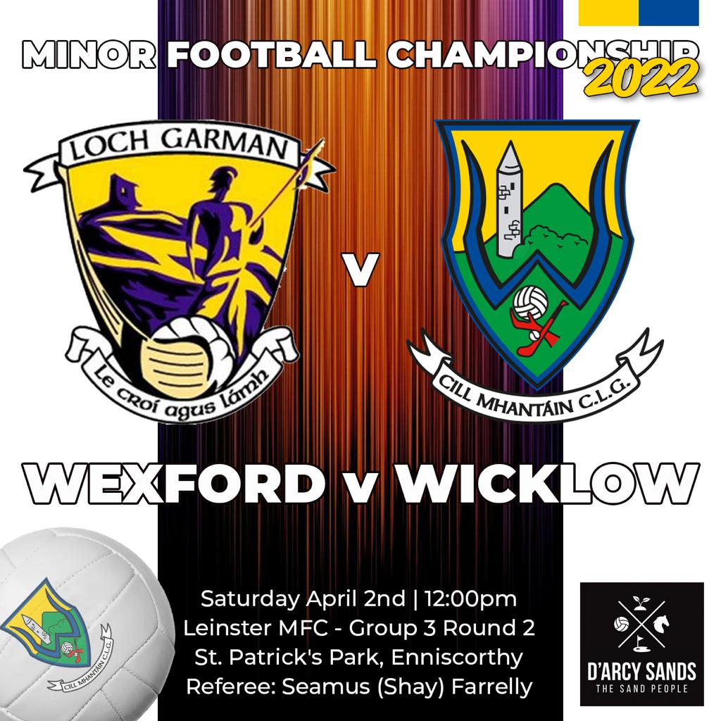 Leinster MFC – Wicklow v Wexford ticket info