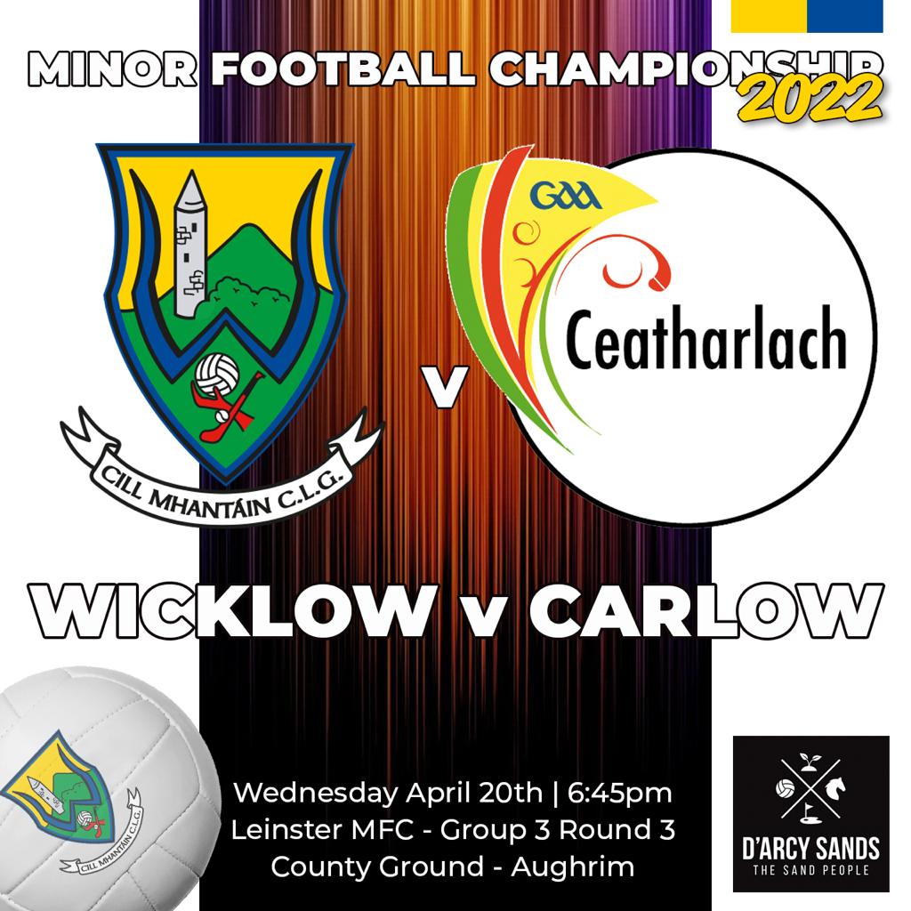 LMFC – Wicklow v Carlow
