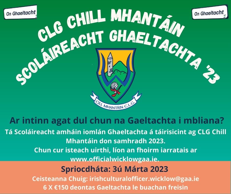 Gaeltacht Scholarship 2023