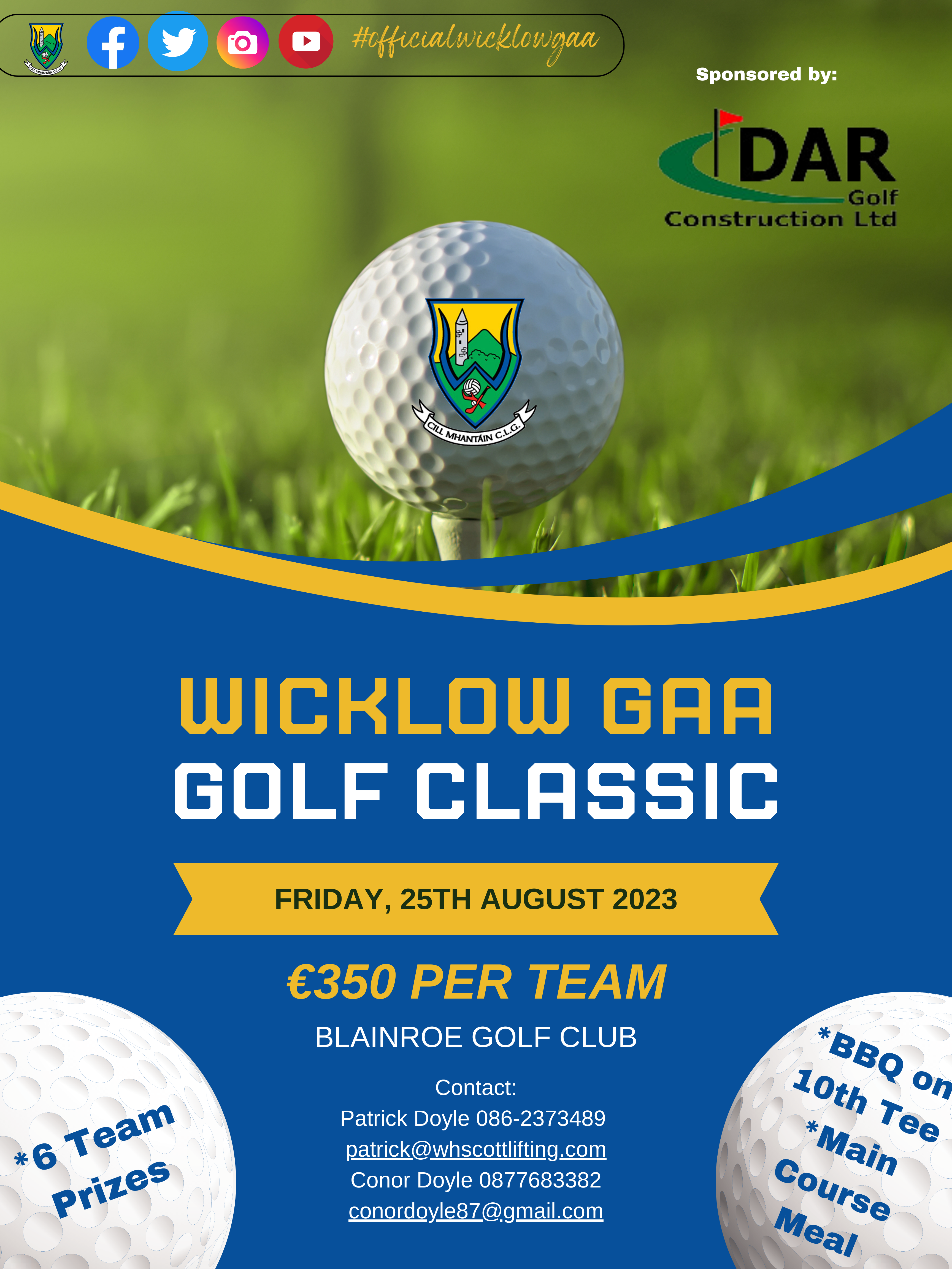 Wicklow GAA Golf Classic