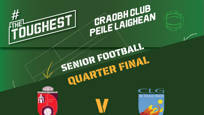 AIB Leinster Club Senior Football Championship 2024 Quarter-Final Tinahely (WW) v Tullamore (OY)