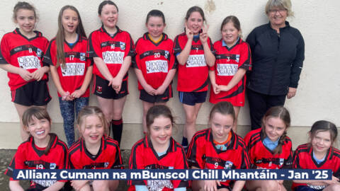 Allianz Cumann na mBunscol Chill Mhantáin – Jan ’25