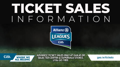 Allianz Hurling & Football Leagues Ticket Information